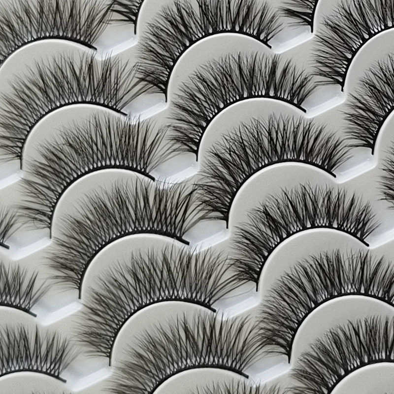 Thick false eyelashes multiple pairs large capacity mixed whole one-piece stage makeup special W250324