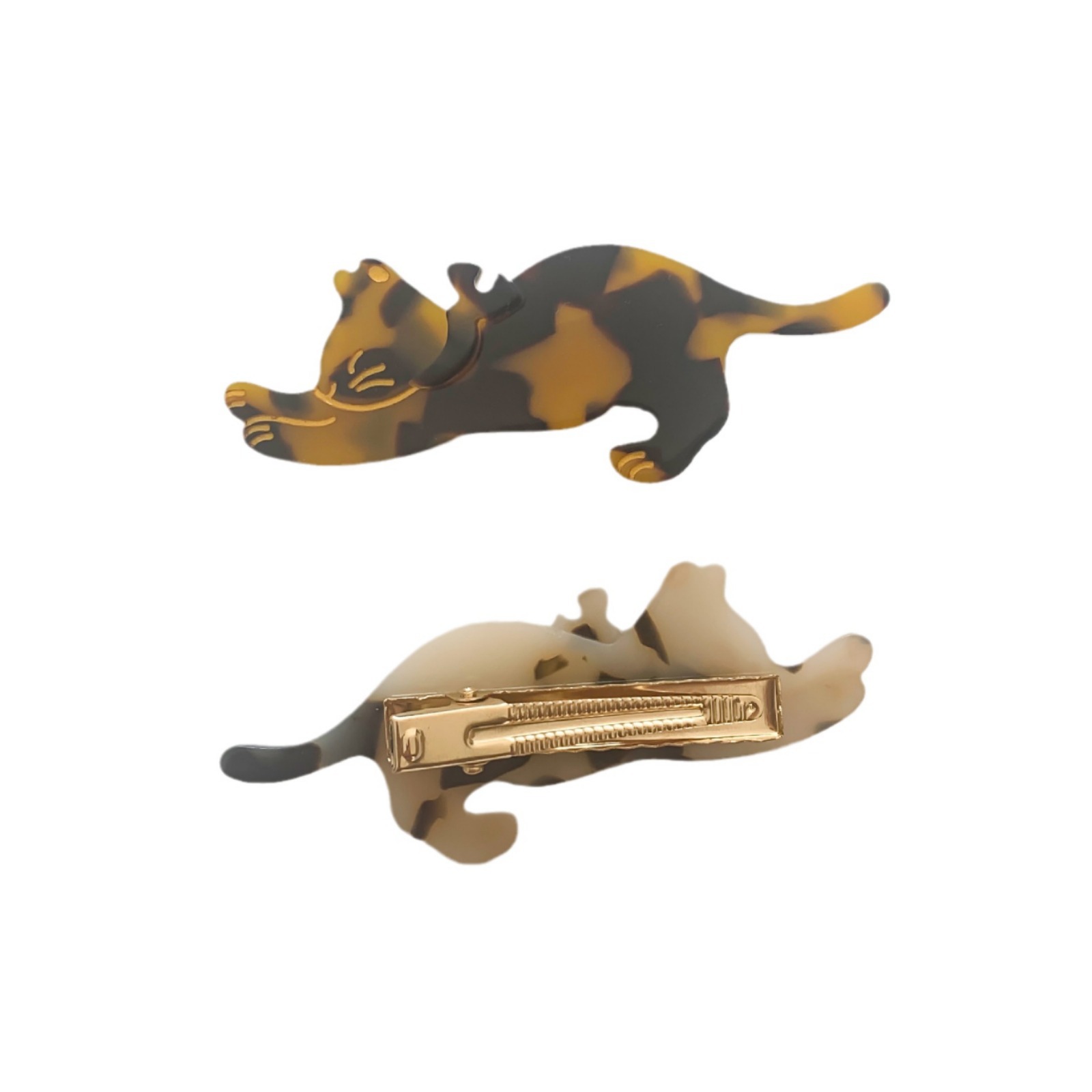 New Korean cartoon simple headdress hair card cat a word bangs duckbill clip broken hair cute bangs side clip