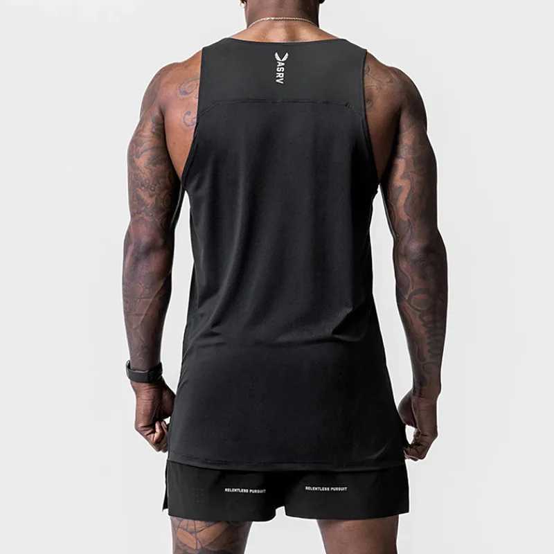 Brand Summer Mens Fitness Tank Top Mens Fitness Training Sleeveless Shirt Single Set Mens Clothing Fitness Running Tank Top X250324