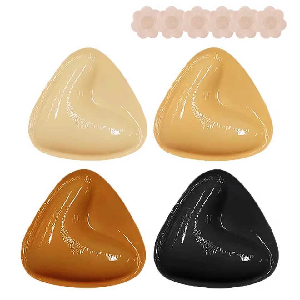 Ultra Boost Bra Plugin Double sided Adhesive Bra Pad Adhesive Cup Enhancer Chest Height Boosting Pad Plugin for Swimwear BikiniXJ250324