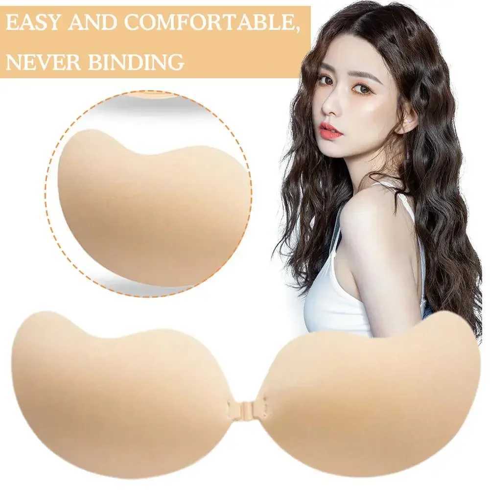Reusable silicone bra patches chest patches stickers push ups invisible bras strapless bras silicone brasXJ250324