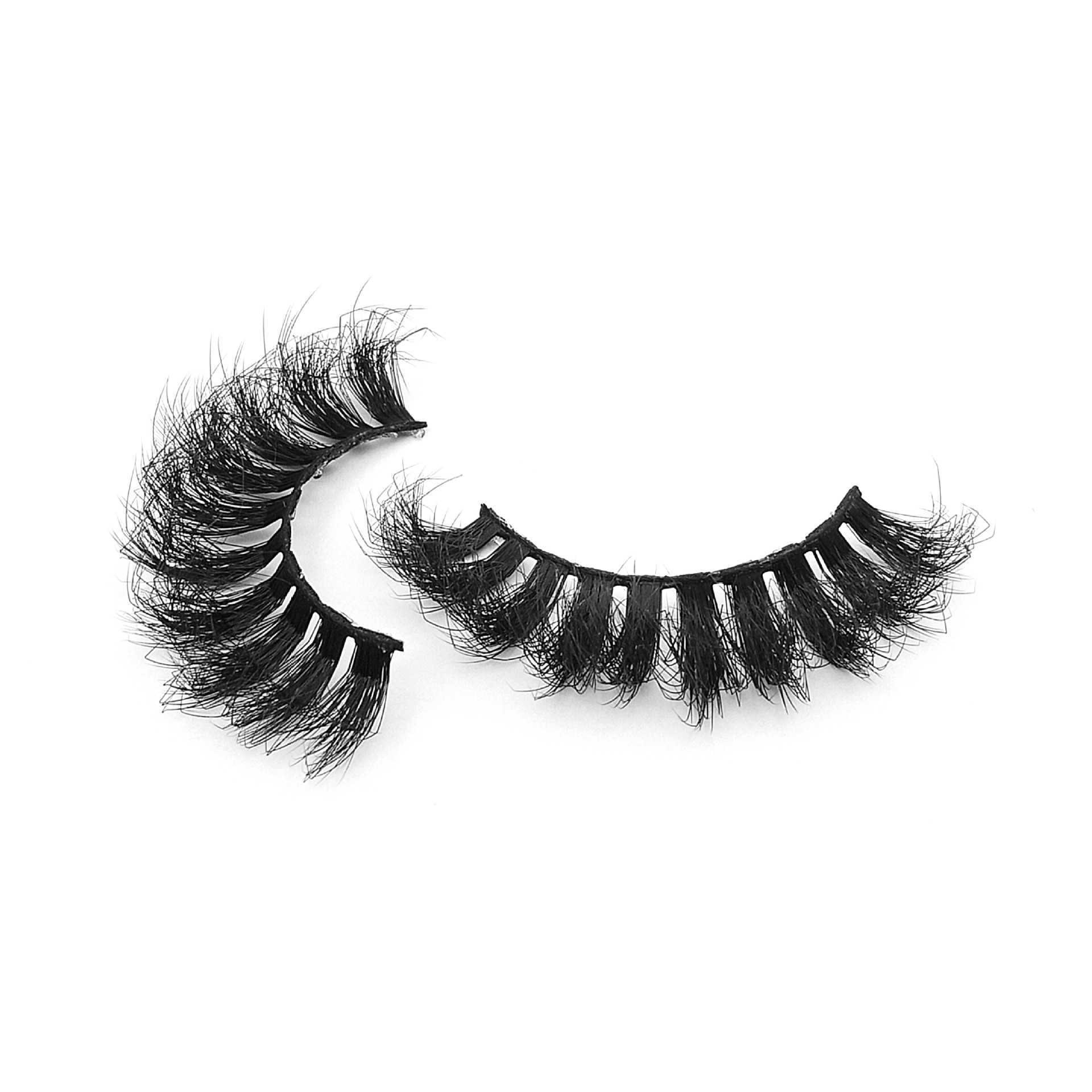 25mm pair of fake eyelashes 9D thick explosive style messy and fluffy eyelashes W250324