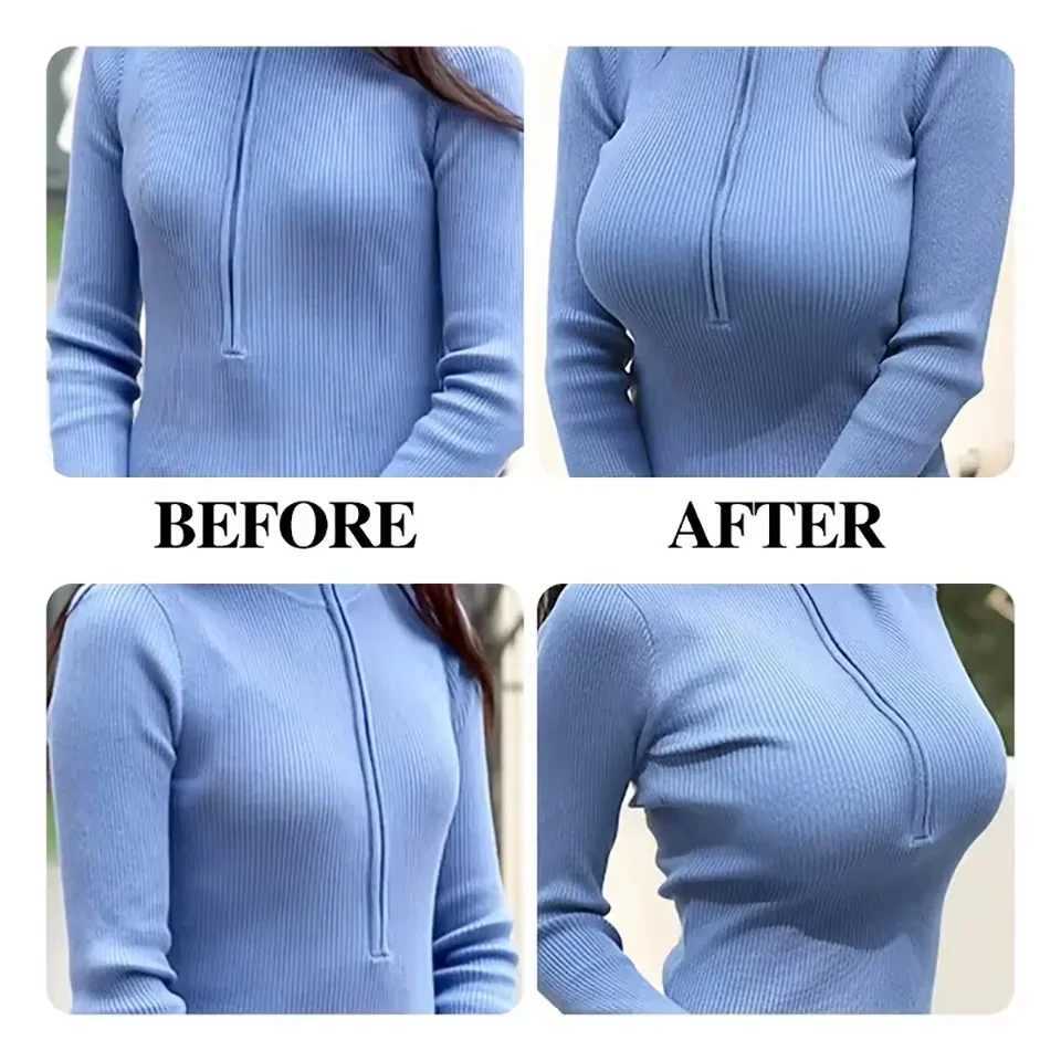 Push up front button adhesive bra bra lifting cushion cover adhesive chest tape chest sticker strapless braXJ250324