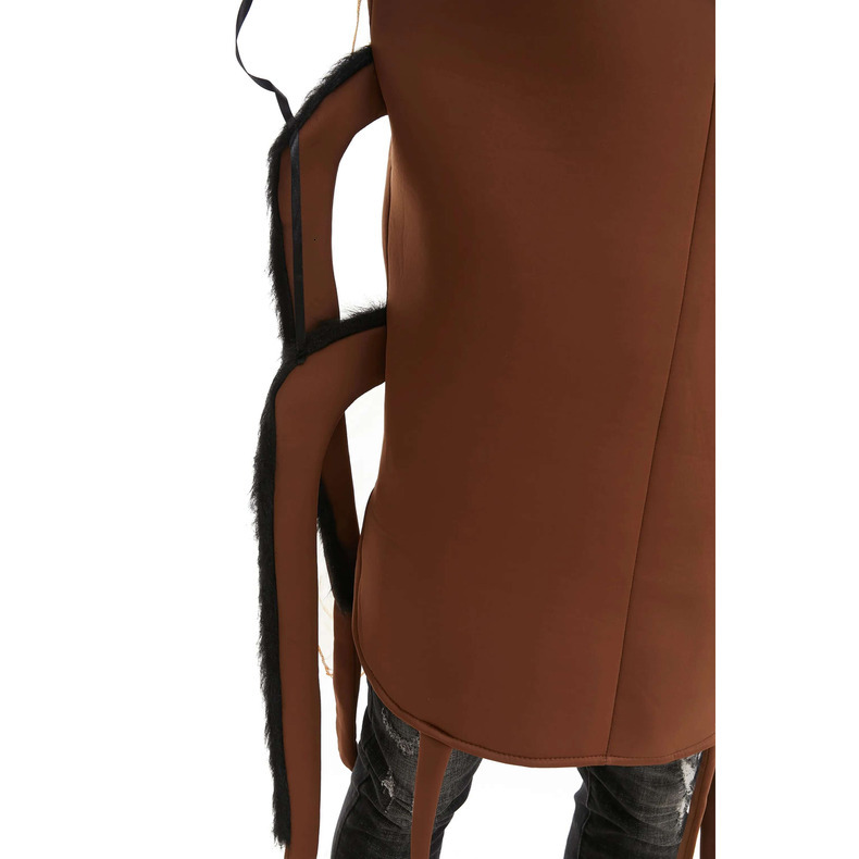 One-Piece Insect Theme Cosplay Suit for Adults - Black roach Dress Up Y19485 quantity