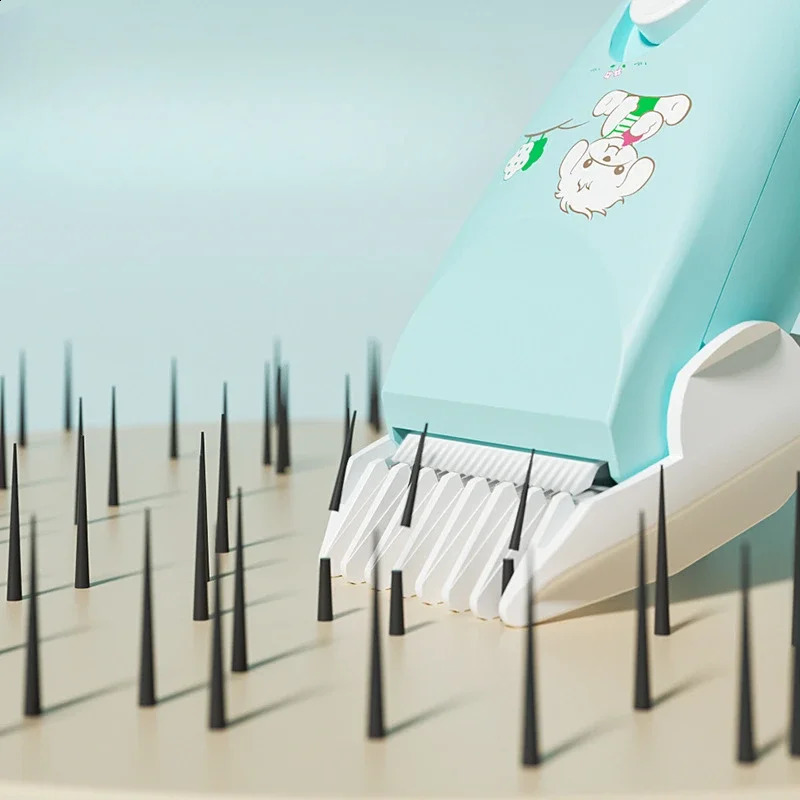 Quiet Silent Hair Trimmer for Babies - with Electric Hair Clippers for Infants Safe and Precise Shaving 250303