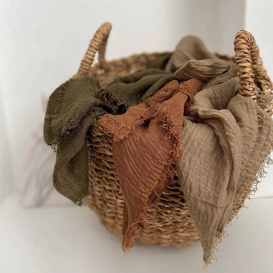 Hot Crinkle cotton headscarf scarf Wen scarf headscarf X250324