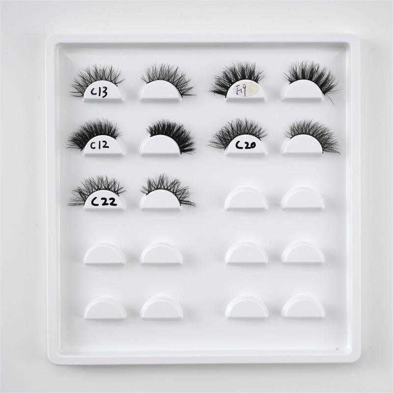 Thick stage makeup fake eyelashes natural hard stem simulation handmade womens long bridal makeup performance eyelashes W250324