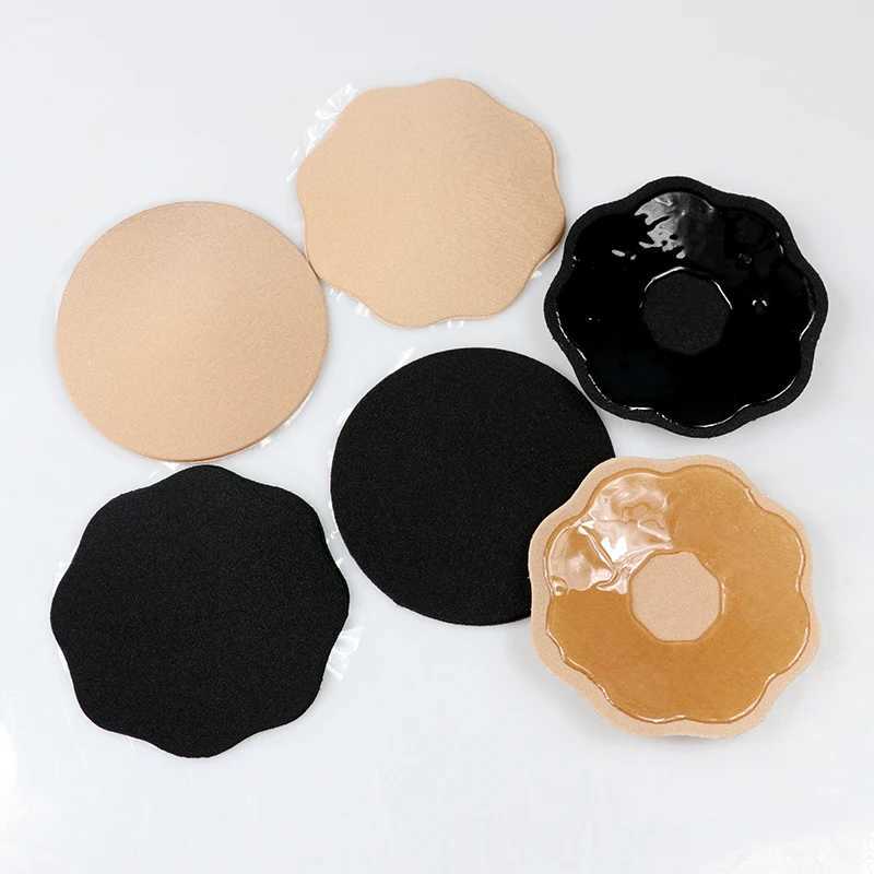 3 pairs of reusable self-adhesive silicone bra pads invisible female stickers chest circumference stickersXJ250324