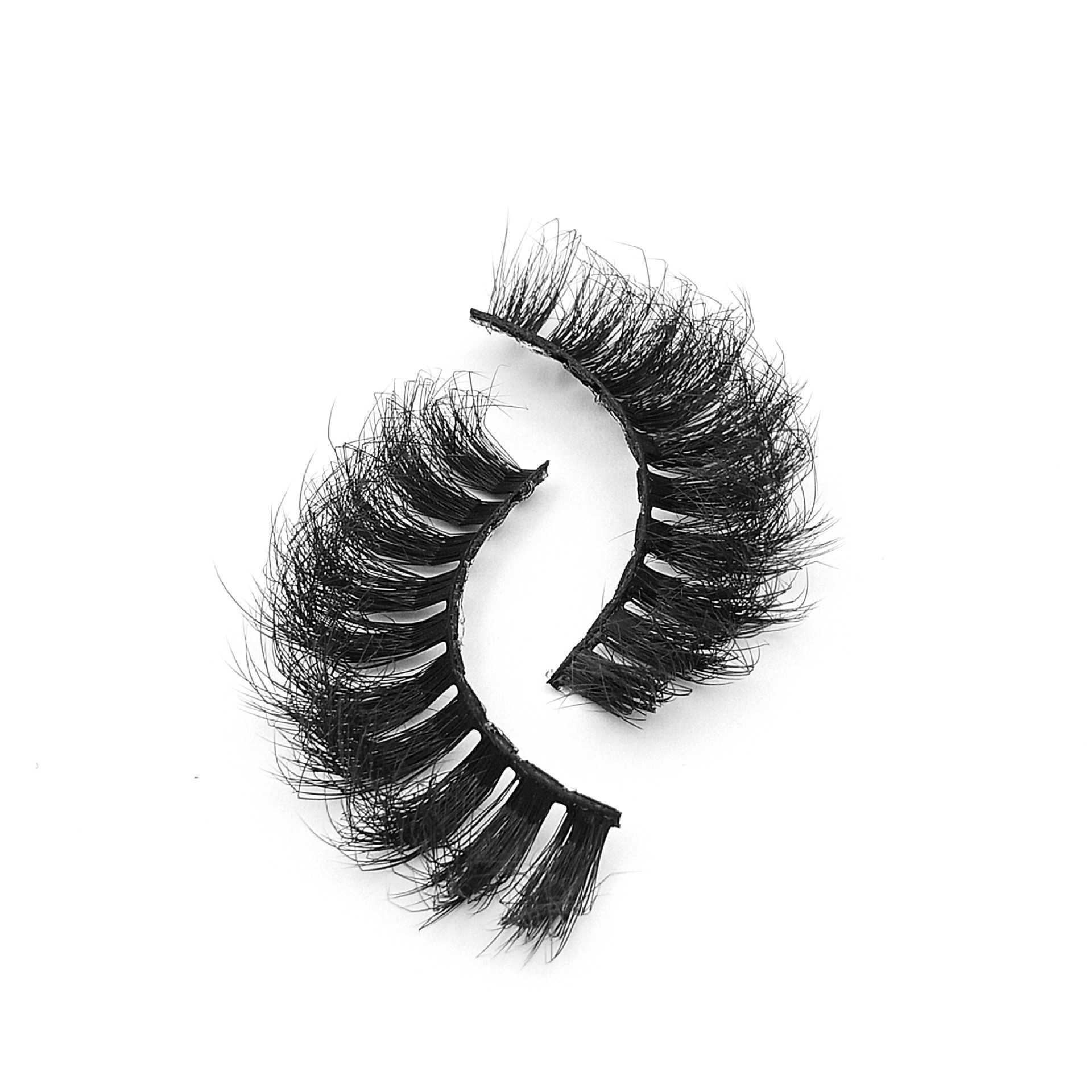25mm pair of fake eyelashes 9D thick explosive style messy and fluffy eyelashes W250324