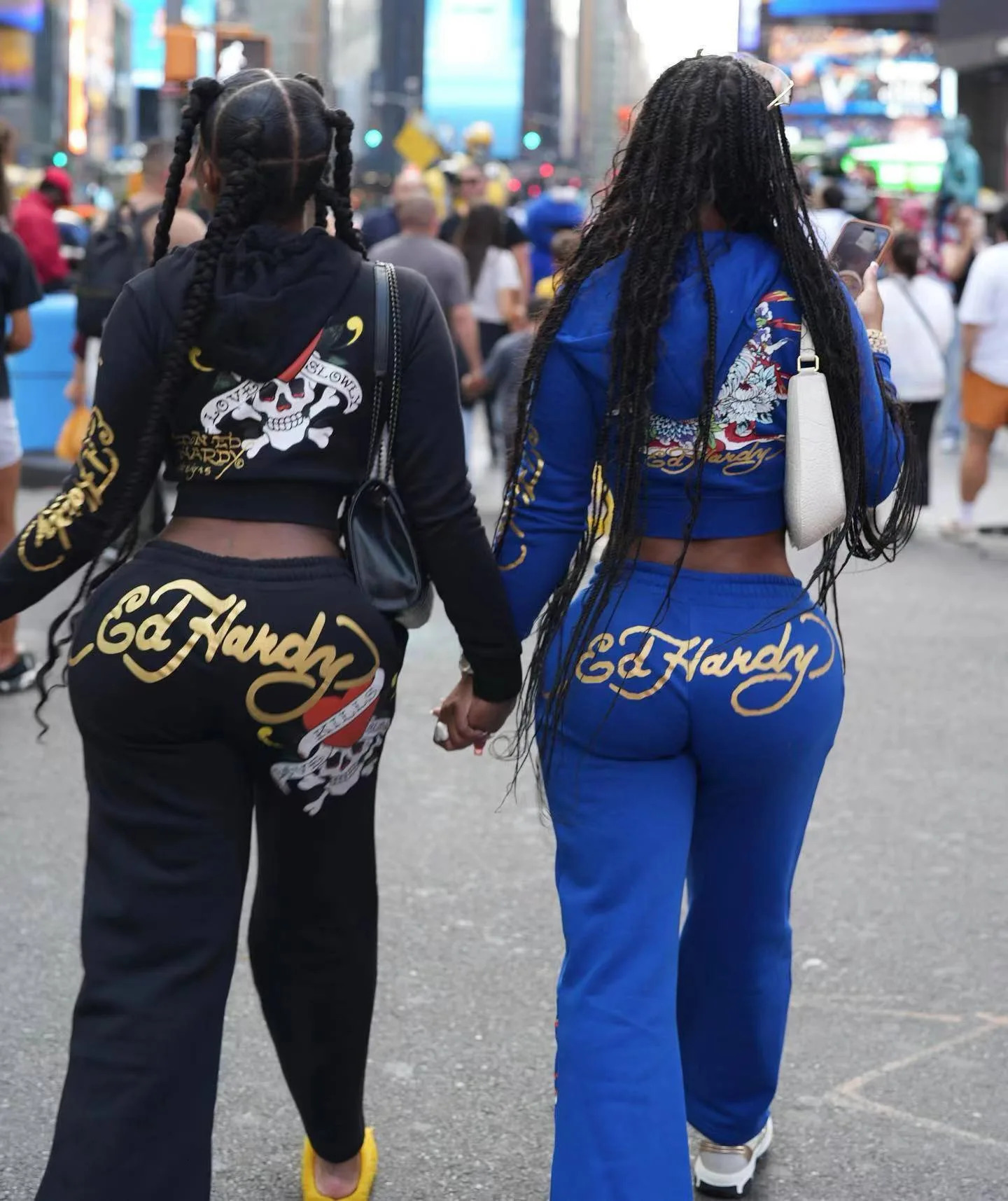 Trendy Street Skull Love Print Basic Zipper Short Cardigan High Waist Straight Trousers Two piece Set for Women 250324