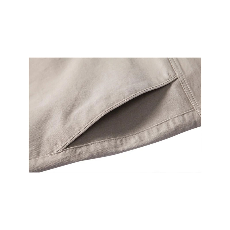 2025 Spring new simple and comfortable men's trousers Slim stretch hundred cotton straight casual trousers men's style m088