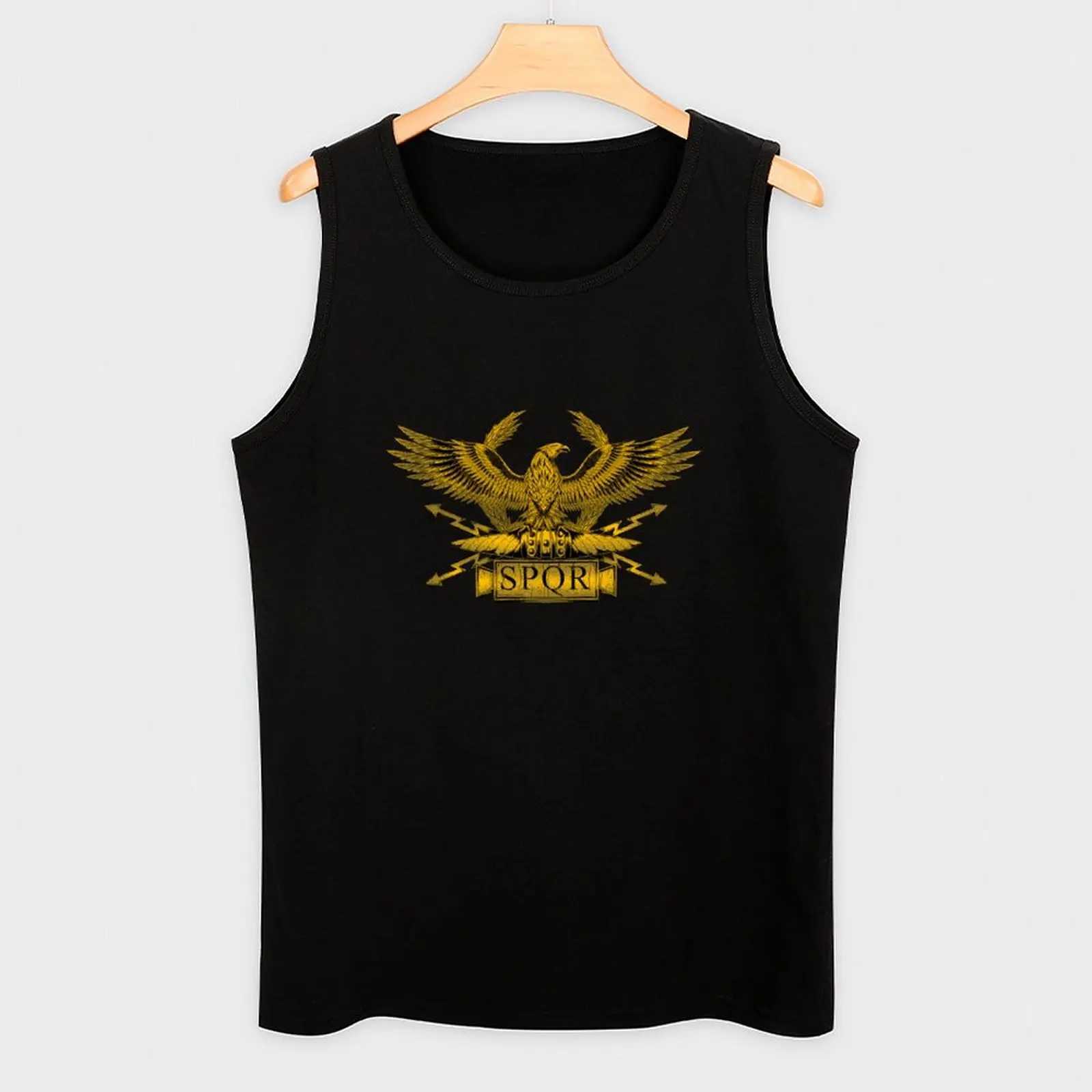 Roman SPQR Eagle Standard Tank Mens Wear Sleeveless Mens Wear X250324