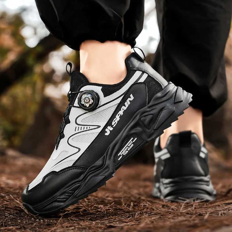 Mens rotating shoes sports shoes Four Seasons new breathable soft soled comfortable outdoor running shoes casual sports shoesXJ250324