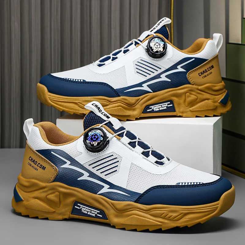 Mens breathable casual sports shoes four season new soft soled rotating shoes outdoor running shoes student sports shoesXJ250324