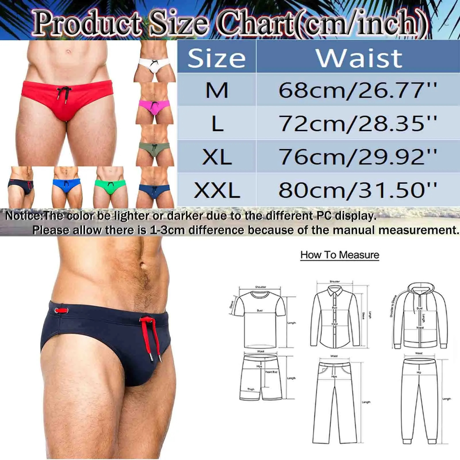 Mens swimming rod Soild Fit Beach Shorts Triangle Bathing Suit Summer sports quick drying swimsuit Drawstring 250321