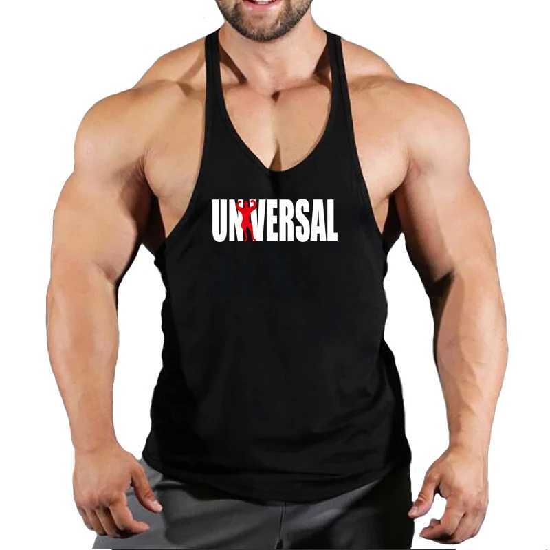 Mens universal sleeveless T-shirt comfortable and loose gym temperature Versatile casual bodybuilding sports vest X250324