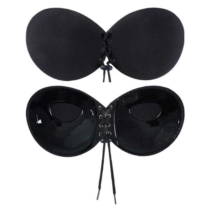 ALLTOOALL womens invisible bra super push seamless self-adhesive adhesive wedding party sexy bra womens underwear braXJ250324