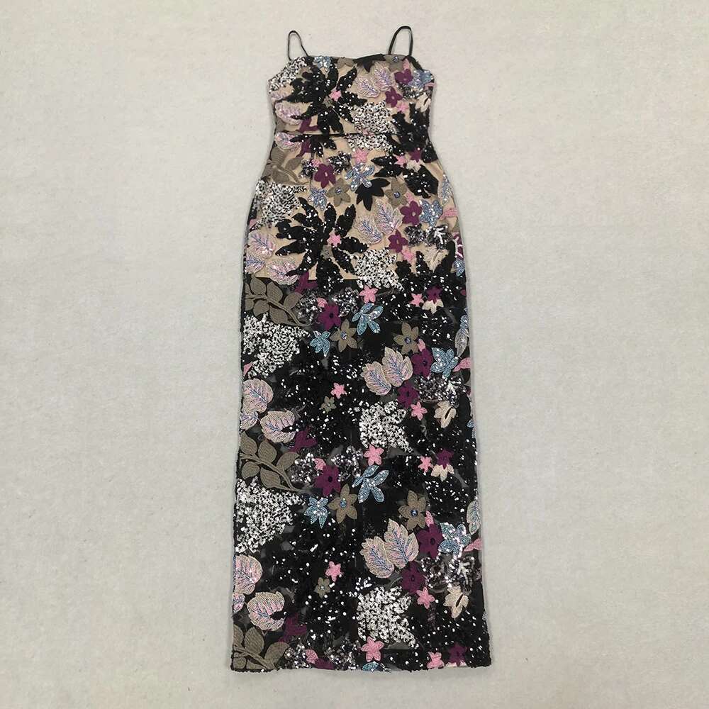 Sequin Ball Gown Stylish Wer Bodycon Maxi Dress Evening Dresses Women Lady Elegant