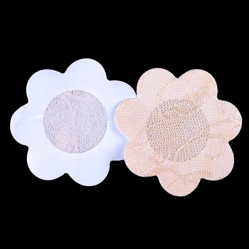 10 pieces of invisible womens sexy lace breast lifting tape covered with Nipple stickers on bras and chest stickersXJ250324