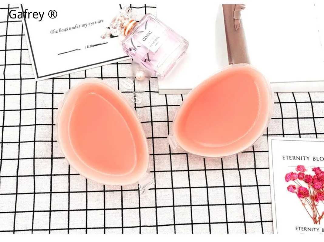 Thick silicone chest patch small chest patch thick gathered on the support invisible bra bride chest patchXJ250324