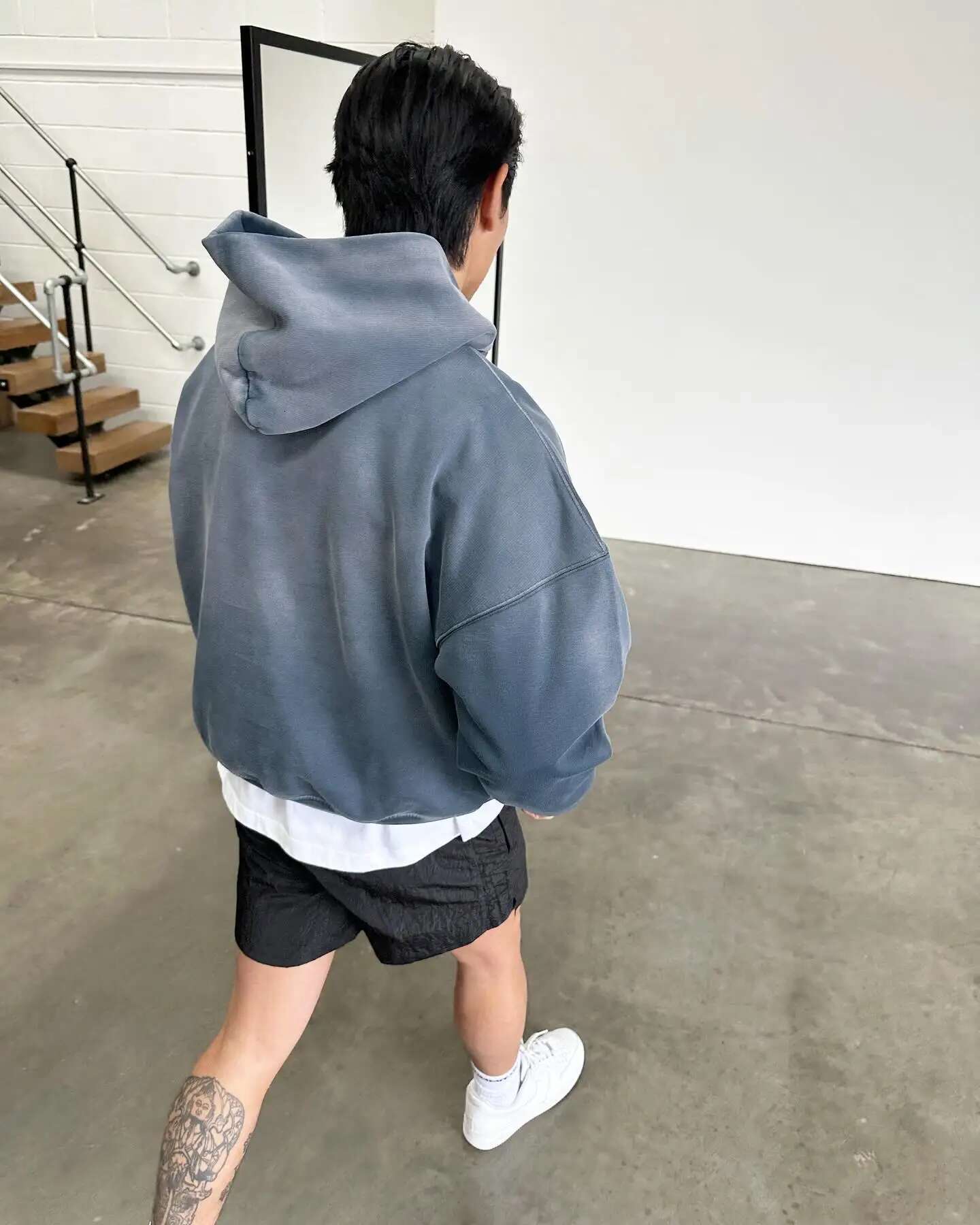 Goth Punk Tie Dye Oversized Sweatshirt Hoodie Mens Womens Y2k Haruku Hip Hop Clothes Long Sleeved Pullover Hoodies Streetwear