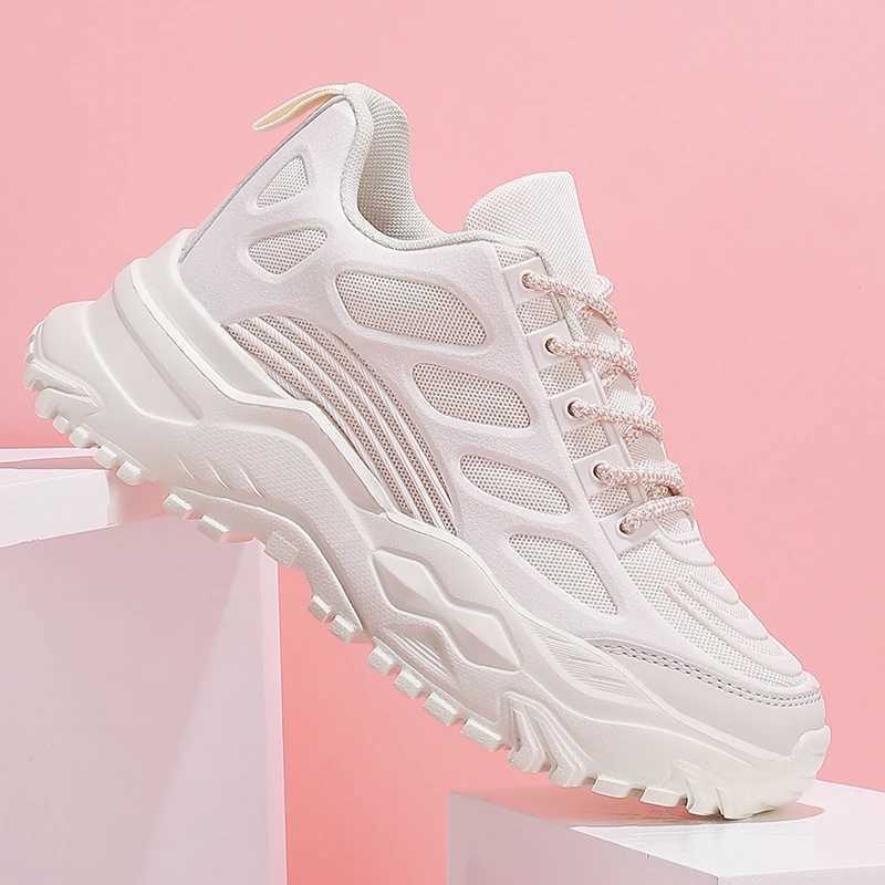 Moipeng Womens White Short and Fat Sports Shoes Vulcanized Shoes Plus Size 35-45 Couple Platform Running Sports Shoes Womens Black Casual ShoesXJ25032