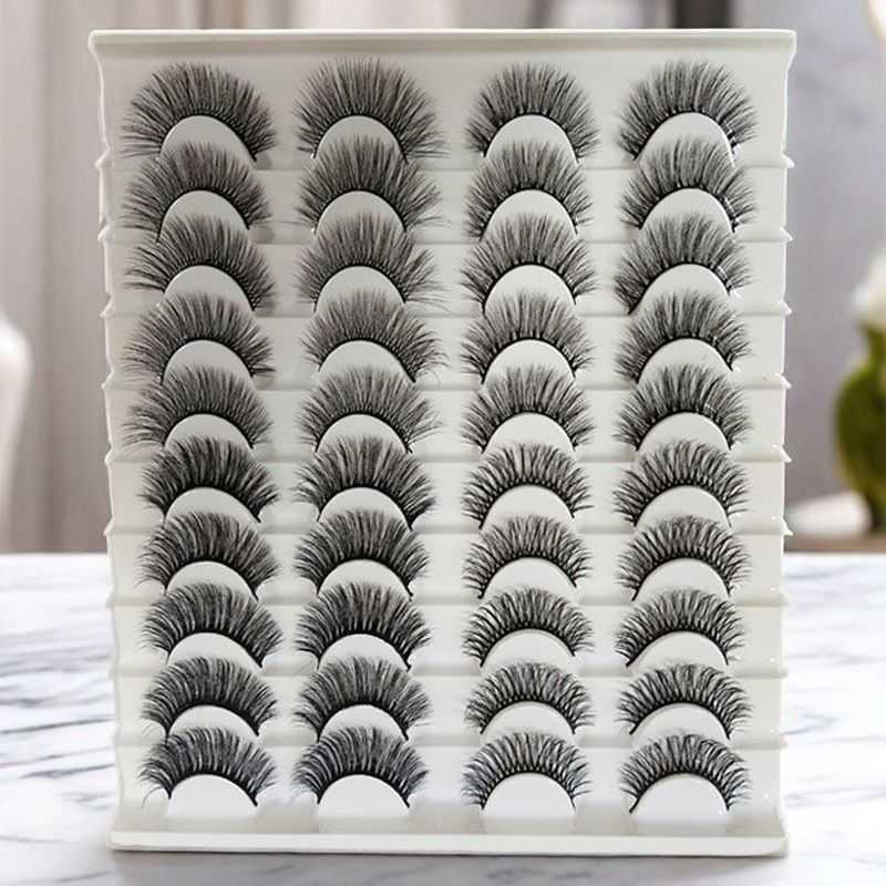 Thick false eyelashes multiple pairs large capacity mixed whole one-piece stage makeup special W250324