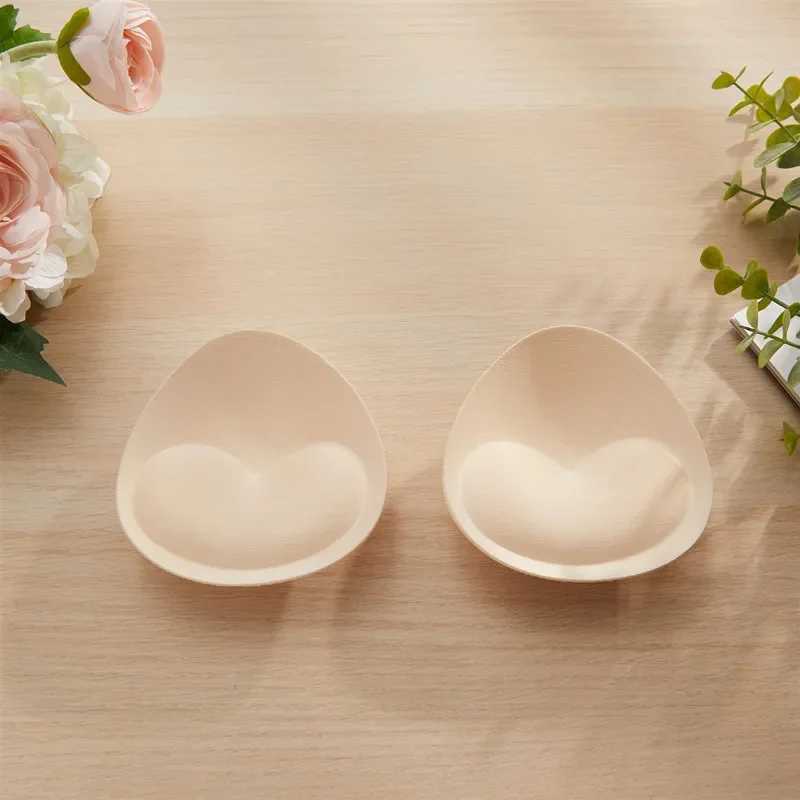 1 pair of summer swimsuit pad sponge foam bra pad womens chest cup bra bikini bra pad 2 colorsXJ250324