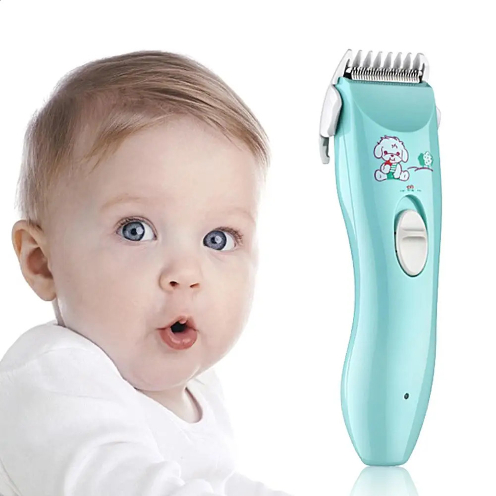 born Baby Hair Clipper Children Hair Clippers Electric Quiet Trimmer Kids Silent Cutting Machine Infant Women Pet Hair Shaver 250303