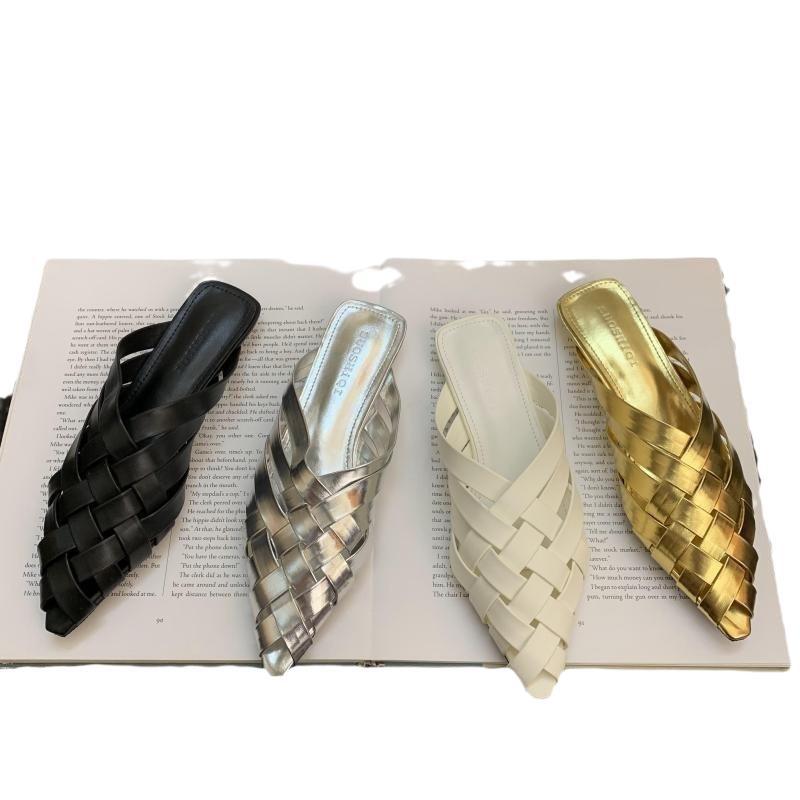 2025 hot new Free shipping designer sandals for womens black sliver gold high heel Summer fashion beach Open toed slippers size 35-39