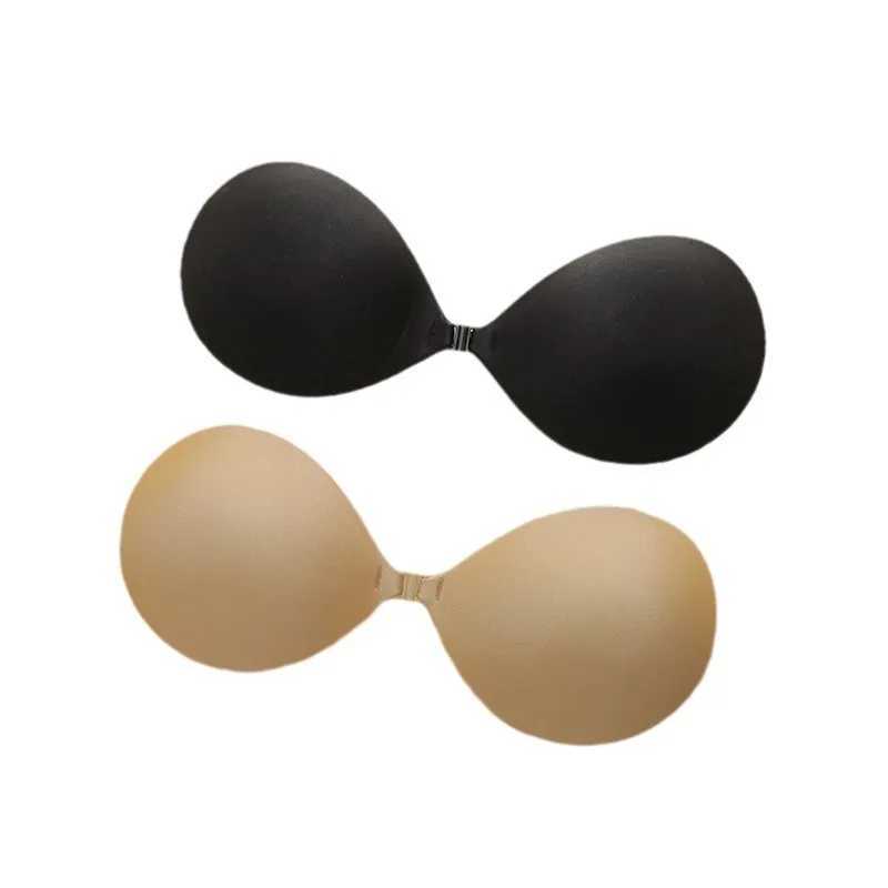 Summer womens chest stickers enhance nude bras self-adhesive bras invisible coverage bras silicone pads sexy strapless brasXJ250324