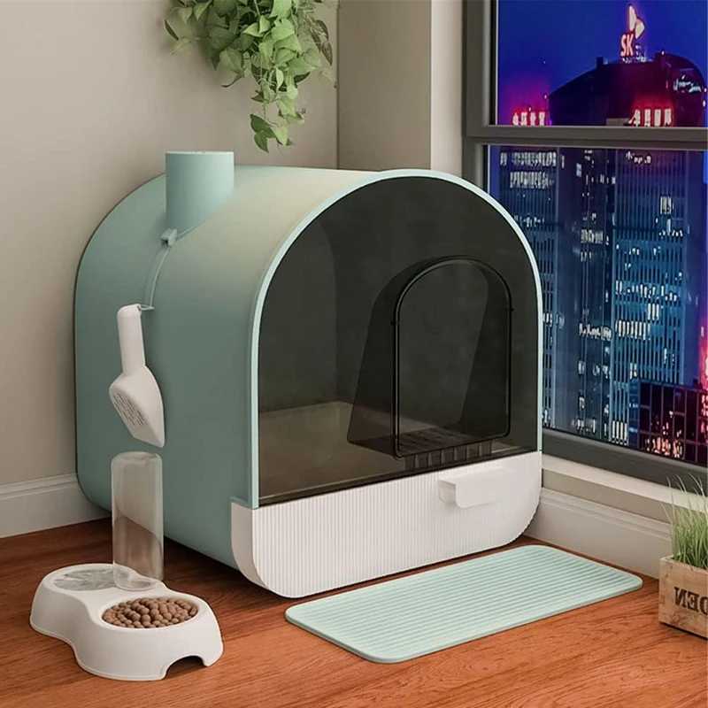 Other Cat Supplies Litter Box With App Control Smart Self Cleaning Toilet For Mtiple Large Cats Global Version