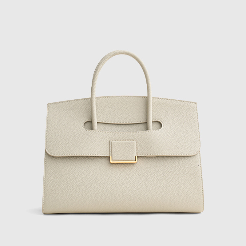 2025S Fashion Designer Guangzhou Women S Bag Large Capacity Commuting Versatile Briefcase Female Niche Design Simple And High End Feel Handbag Trend