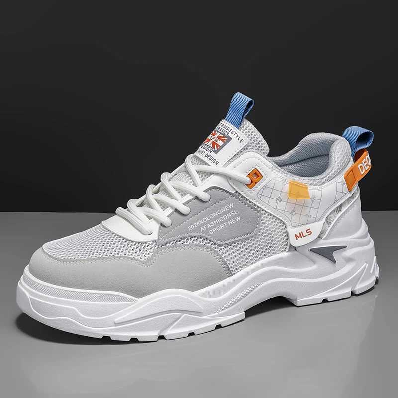 Mens shoes summer breathable soft sole comfortable casual sports running shoes fi clown low top work shoes walking shoesXJ250324