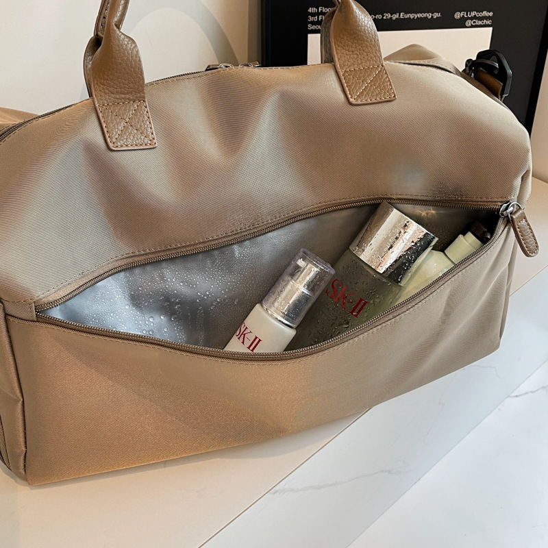 2025S Fashion Designer Large Capacity Dry Wet Separation Fitness Waterproof Oxford Cloth Portable Crossbody Travel Bag Lightweight Business Luggage