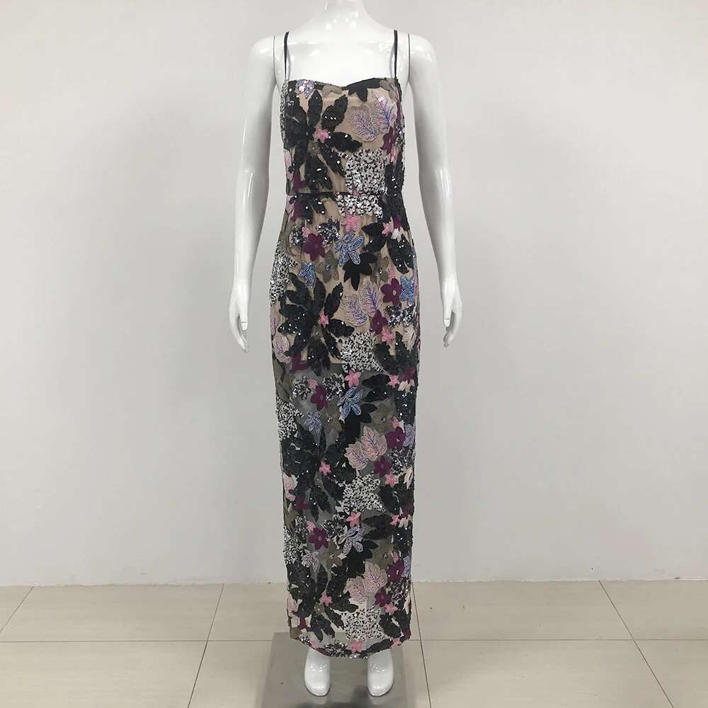 Sequin Ball Gown Stylish Wer Bodycon Maxi Dress Evening Dresses Women Lady Elegant