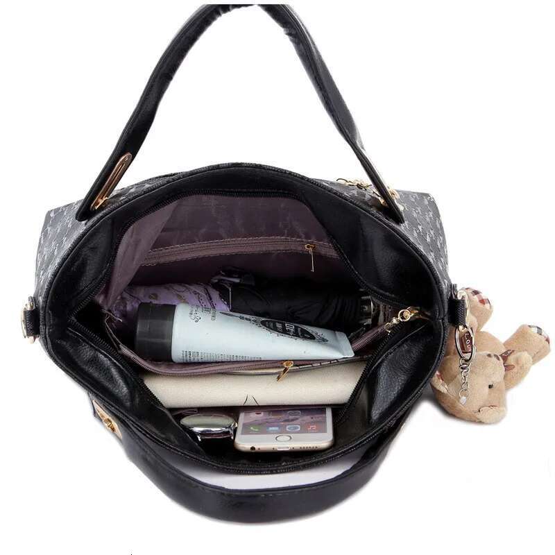 2025 new multifunctional 4-piece set women's leather designer fashion handbag crossbody bag shoulder bag wallet bag storage bag3