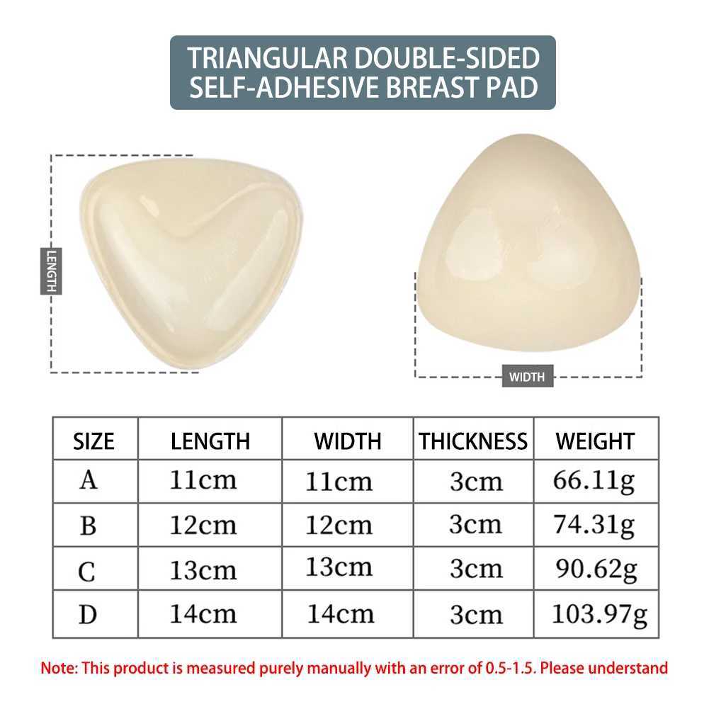Double sided Stickys bra insert comfortable and soft fully covered bra insert instant lifting reusable breast push padXJ250324