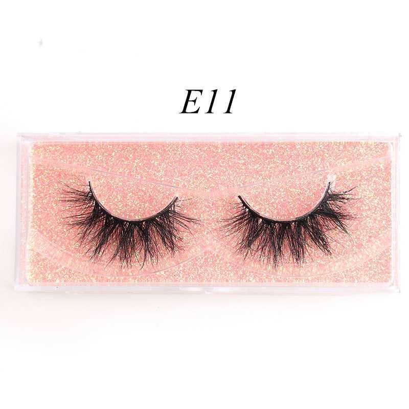 Mink false eyelashes 20mm thick mink false eyelashes 5D multi-layer exaggeration stereo adjustable W250324