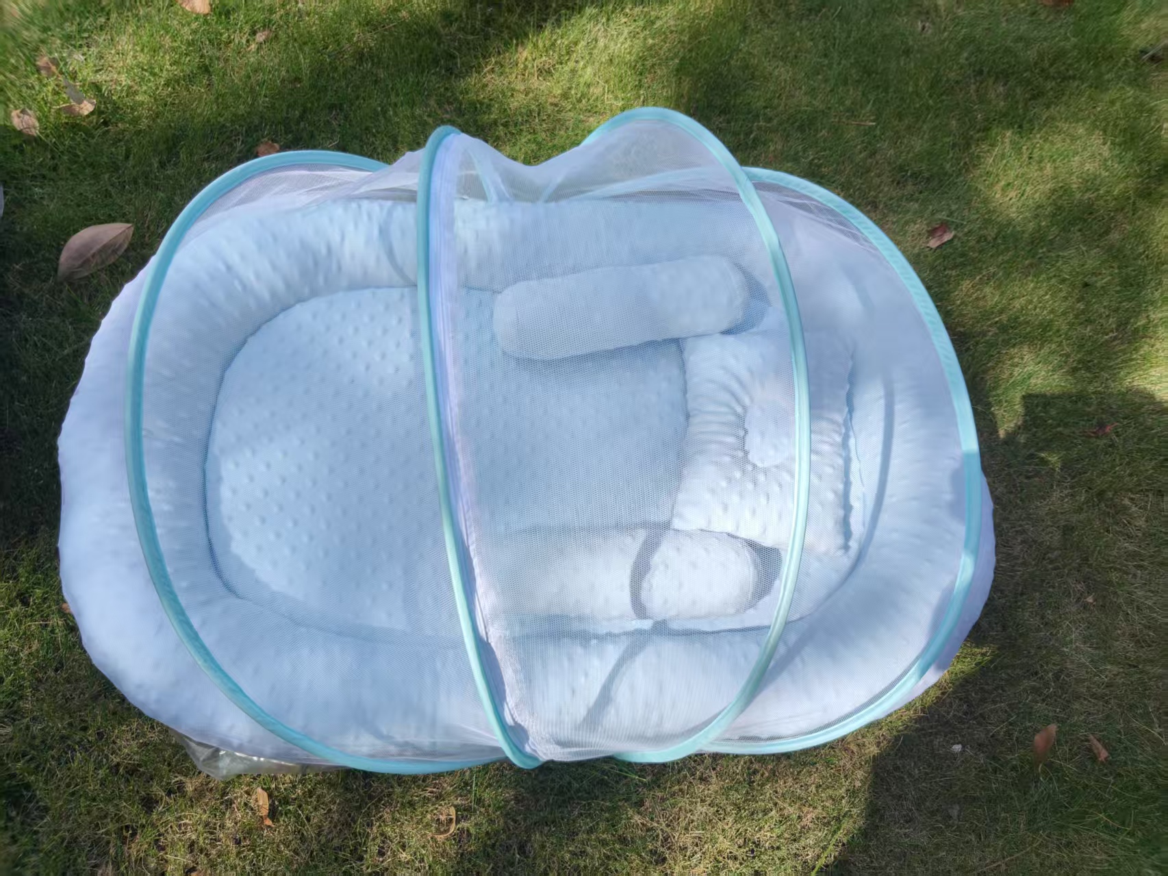 Jiaobao Bubble Velvet Five Piece Baby Mosquito Net Set