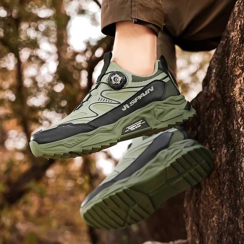 Mens rotating shoes sports shoes Four Seasons new breathable soft soled comfortable outdoor running shoes casual sports shoesXJ250324
