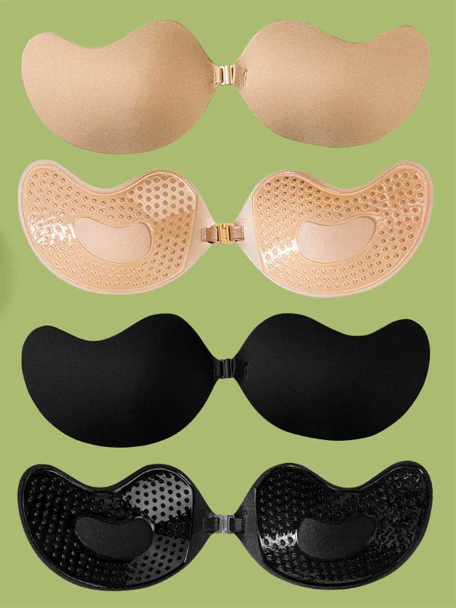 1 invisible adhesive lifting bra strapless seamless push up reverse conveyor bra womens underwear and underwear accessoriesXJ250324