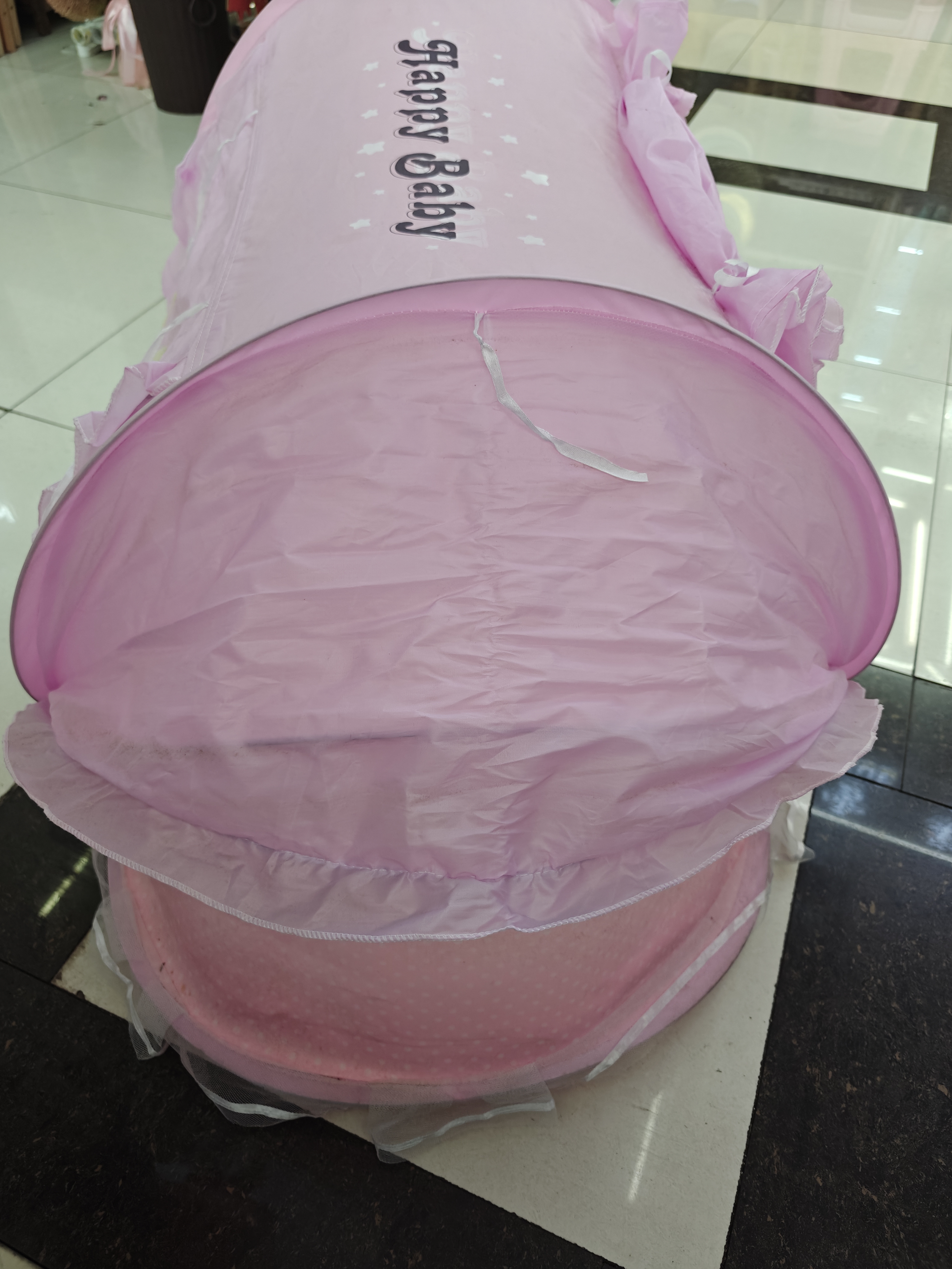 Jiaobao Belt Cover Three Piece Baby Mosquito Net Set