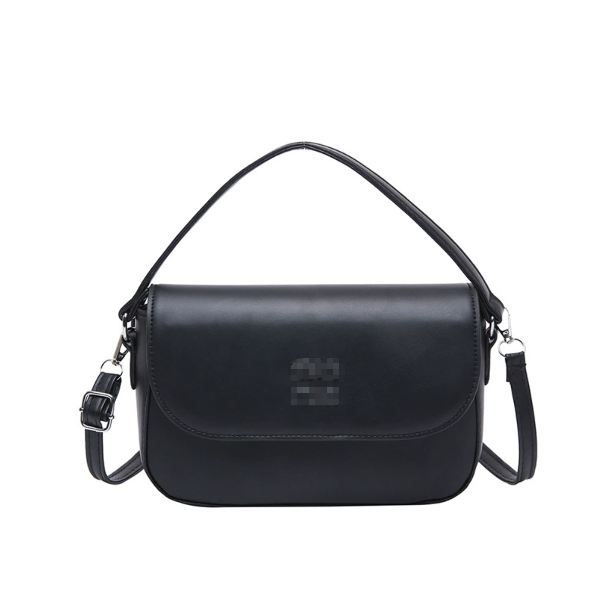 Exquisite designer bowling bag suitable for modern women - fashionable square leather handbag