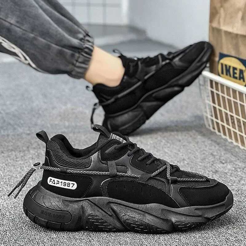 Mens sports shoes spring breathable and comfortable air Cushi running shoes outdoor non slip walking shoes ZapatillasXJ250324