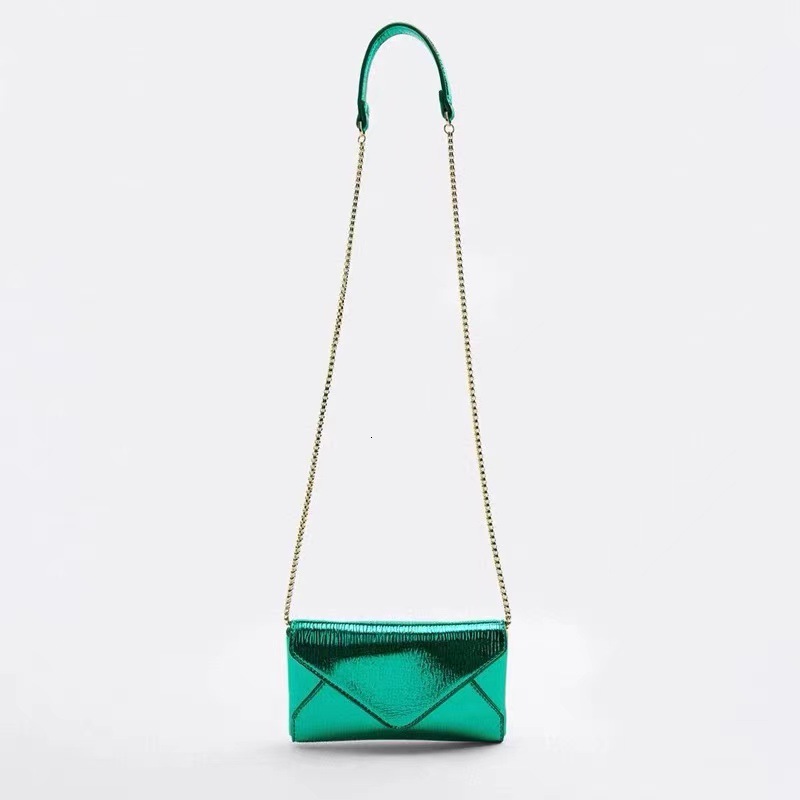 Family Envelope Women S Summer New Product Bright Chain Mini Party One Shoulder Diagonal Straddle Phone Bag