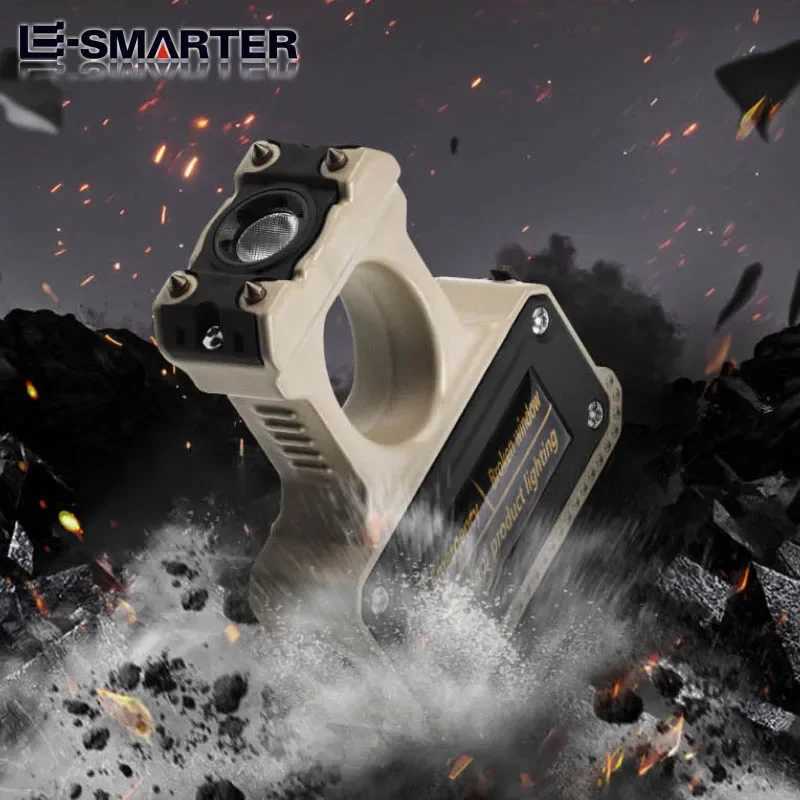 Multi functional tactical LED flashlight with high brightness USB charging waterproof outdoor lighting M250324