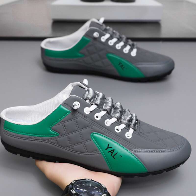 Deodorant Slip-On Half Slippers: Stylish and Effortless Men's Footwear for 2024 dh910320090