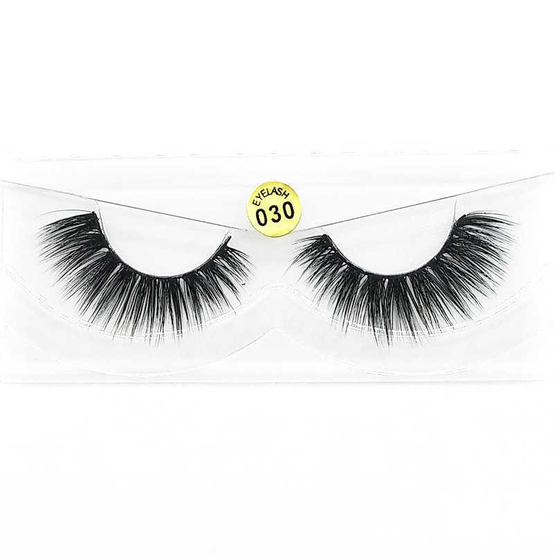 3D False Eyelash Natural Thick Cross Soft Pair Set Simulation 3D False Eyelash W250324
