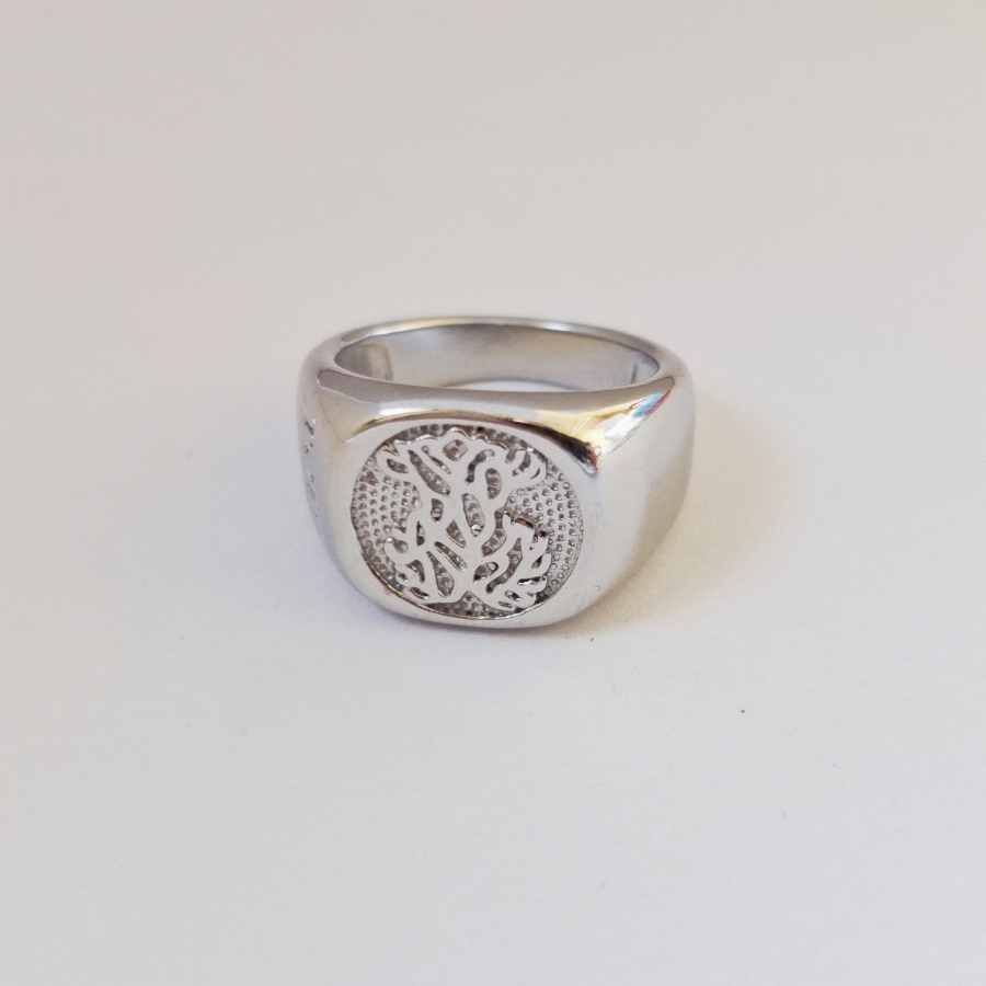 Hot Fashion Women Men Animal Letter Bear Rings Stainless Steel Silver Gold Rose Pink Flower Tree Circle Jewelry